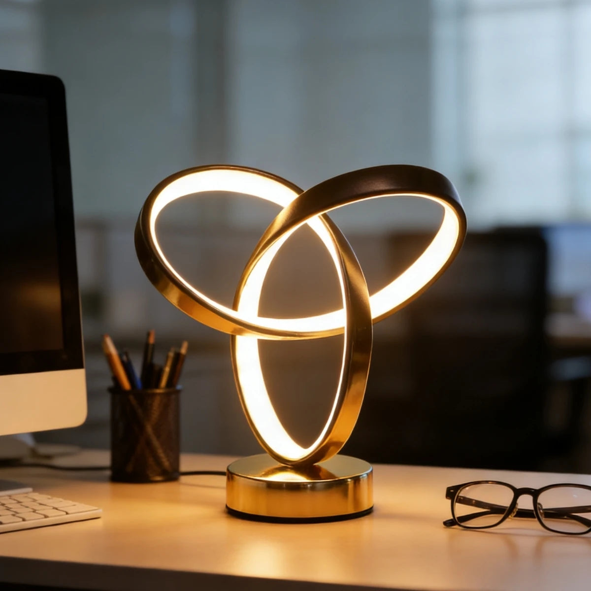USB Desk Lamp – Three-Color Lighting