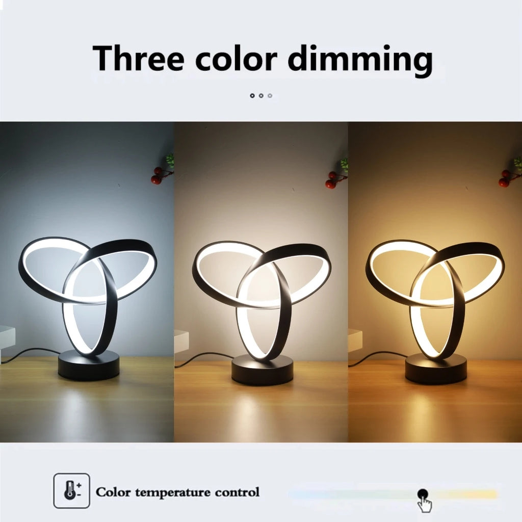 USB Desk Lamp – Three-Color Lighting