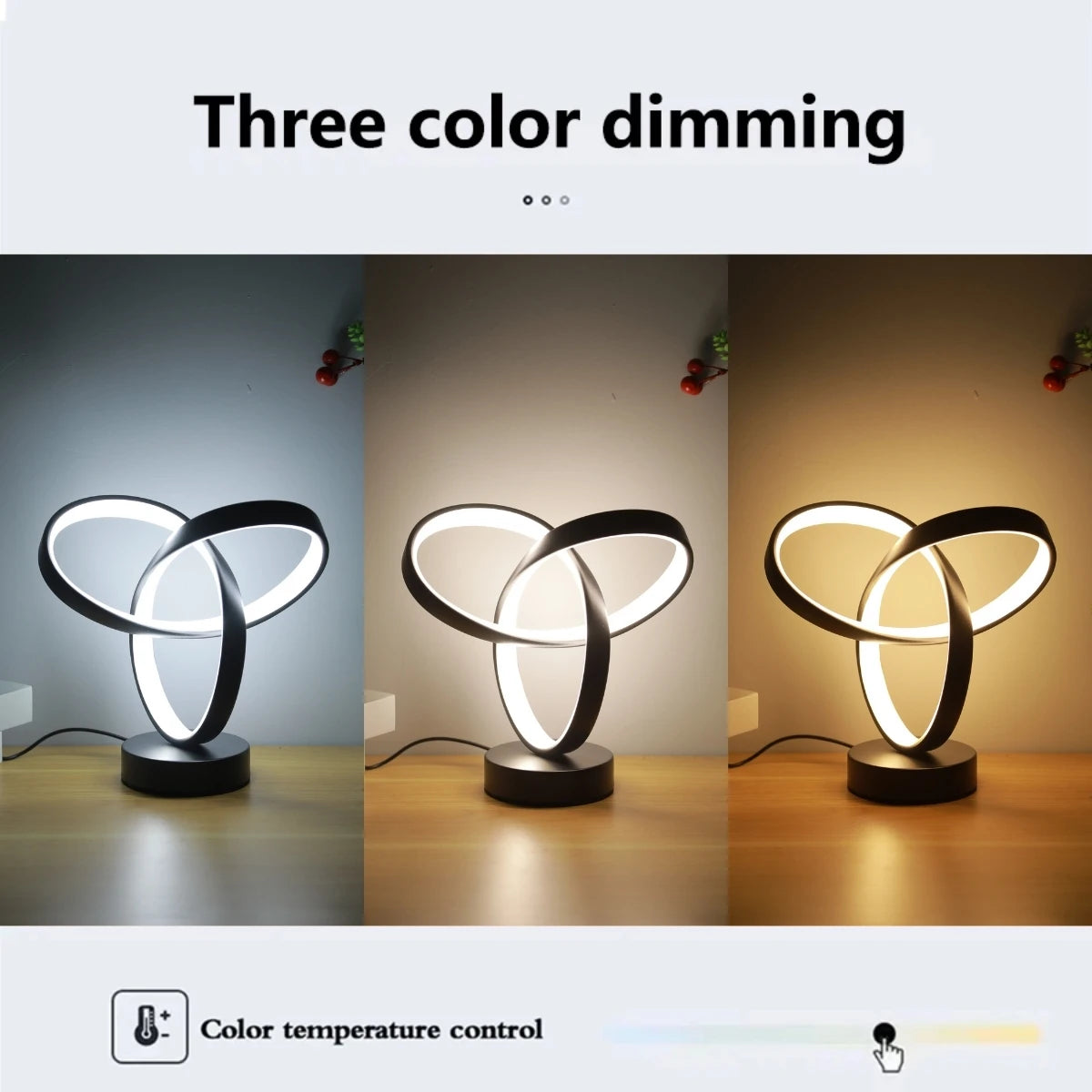 USB Desk Lamp – Three-Color Lighting