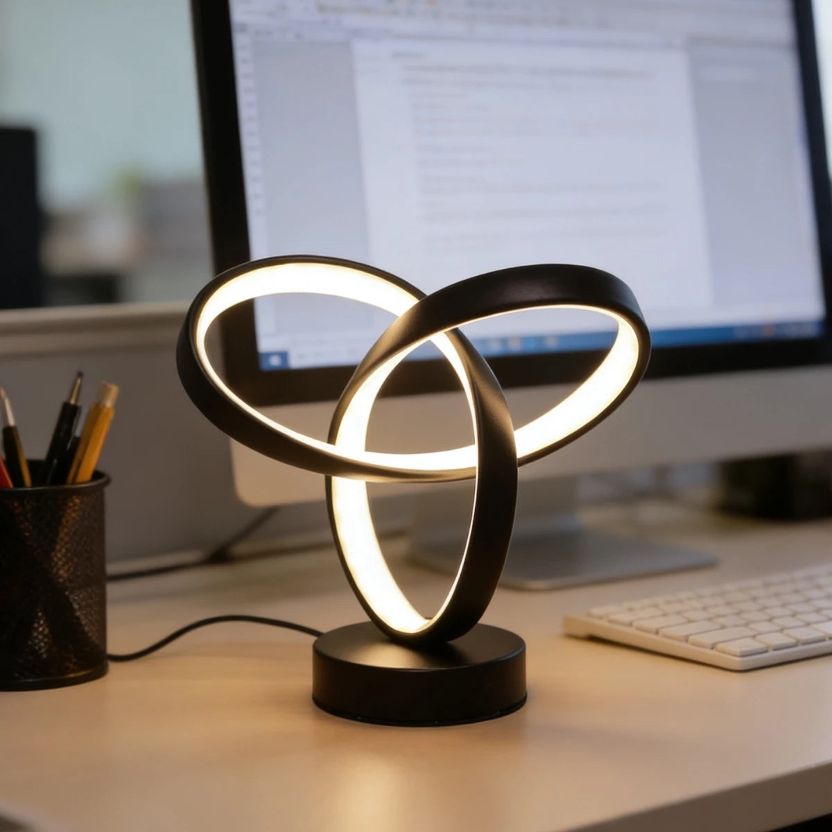 USB Desk Lamp – Three-Color Lighting